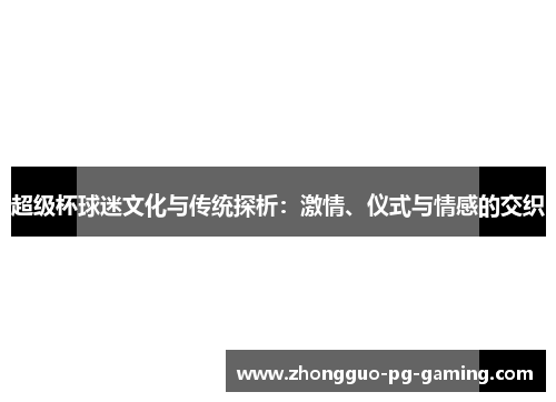 超级杯球迷文化与传统探析：激情、仪式与情感的交织